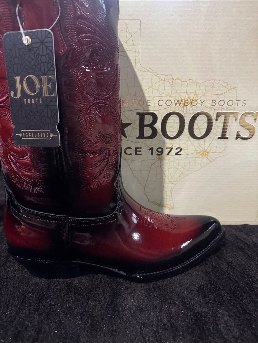 MEN'S CHAMELEON LEATHER J TOE COWBOY BOOTS